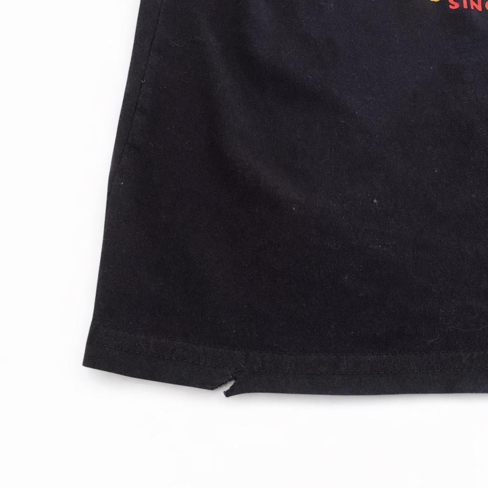 Kids Morgan Wallen Black Graphic Tee with Red & Gold Print - Picture 2 of 3